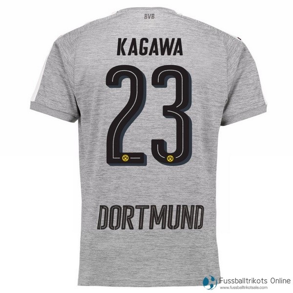 Borussia Dortmund Trikot Ausweich Kagawa 2017-18 Fussballtrikots Günstig